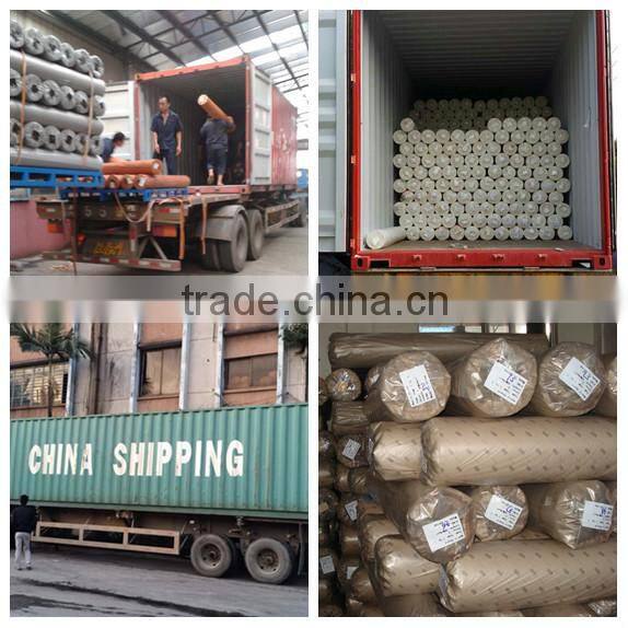 Flock PU bag leather material with cheaper price