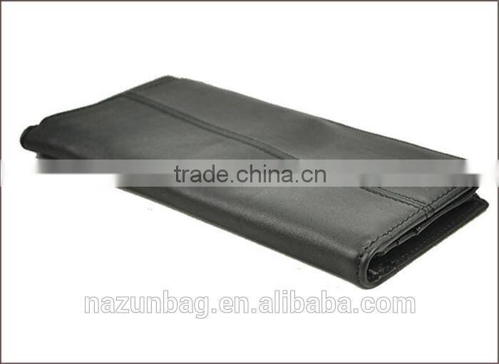 Wholesale High Quality Retro Crazy Horse Leather Business Men's Wallet