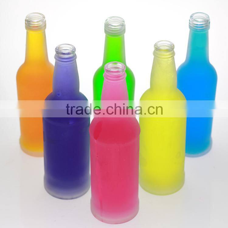 beautiful glass wine bottle rum bottle with cork screw top liquor bottle 700ml