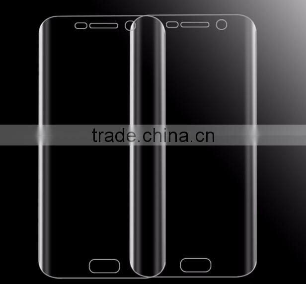 3D full curved transparent tempered glass screen protector for samsung galaxy s7