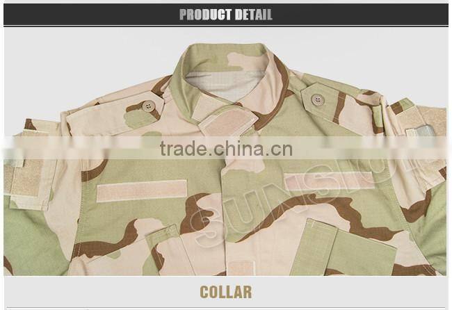 BDU Military Camouflage uniform comfortable and durable
