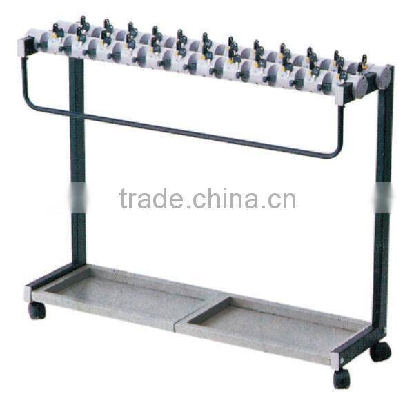 Ladder Design Outdoor Free Standing Umbrella Rack ,Movable Metal Umbrella Display Shelf,Umbrella Stand Holder
