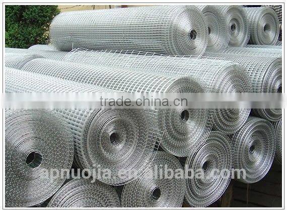 Galvanized and PVC vinyl coated welded wire mesh (Anping factory)