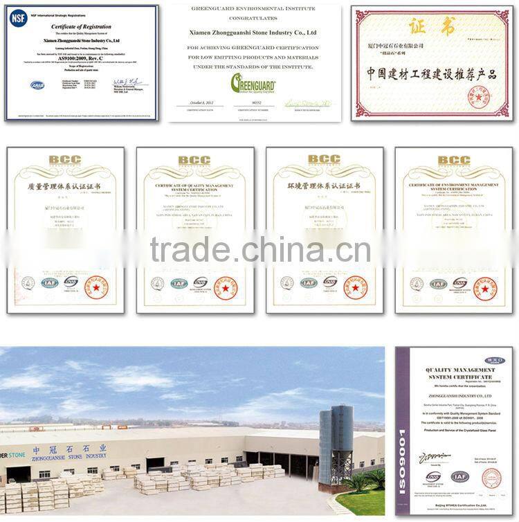 Engineered Diamond White Quartz Tile Flooring