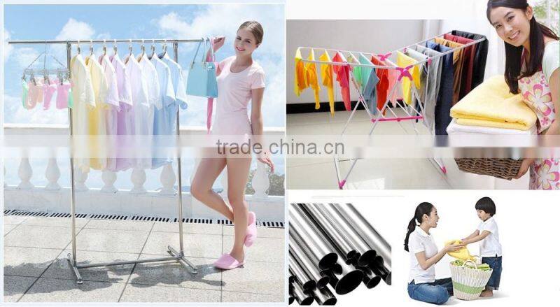 X shape Stainless Steel Folding Cloth Hanger