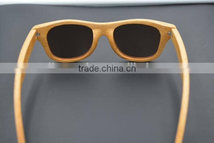 2015 OEM Newest Wood Glasses 100% Nature Wholesale Handmade Custom Bamboo Eyewear Du Wood Sunglasses