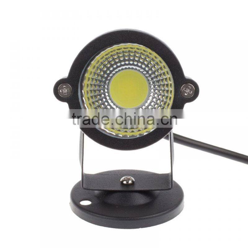 Hot sale IP65 waterproof 5W COB LED Garden light with base