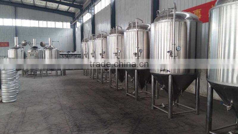 CE certificate 100l beer brewing equipment with electric heating using stainless steel 304