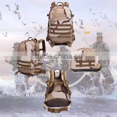 Military Large Capacity Backpack digital gray army backpack