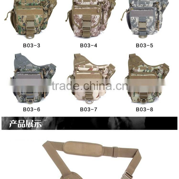 Burly camouflage military messenger bag digital camouflage