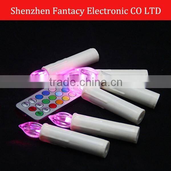 XMAS remote controlled Rechargeable Led Candle