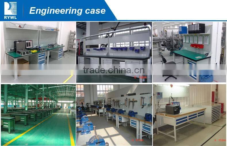 light duty drawers workshop tables for assembling line