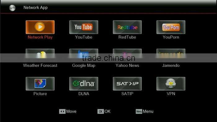 Adult sexy video/Indian channels Opembox A5s iptv satellite receiver box support network EPG WIFI, cccam, Youtube ,GPRS,WEB TV