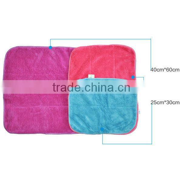 China dustless full color multipurpose microfiber bar mop towels
