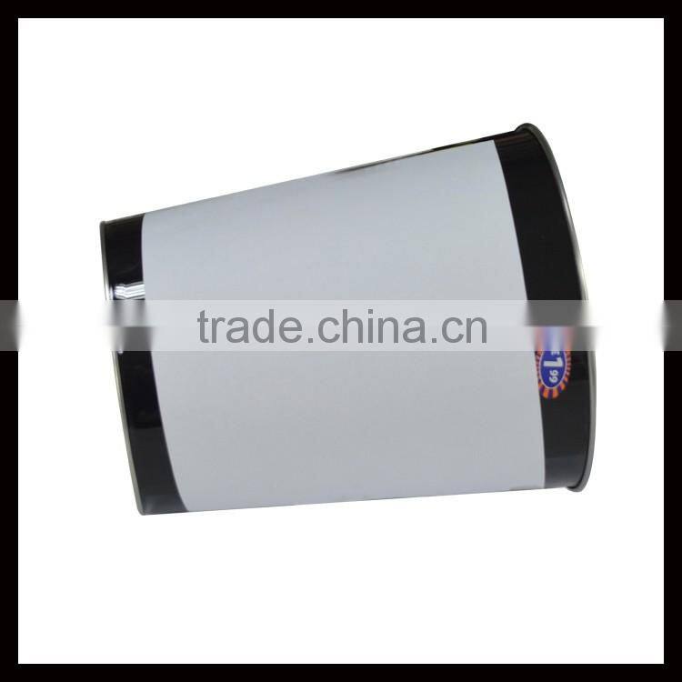 2016 New Design Colorful Metal Waste Bin For Home/Office With Open Top