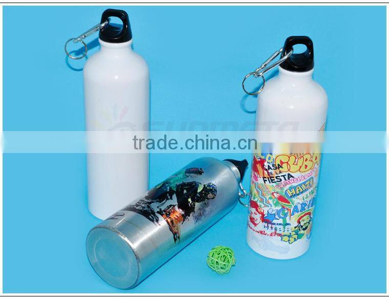 Sunmeta factory supply blank 750ml sublimation aluminum sports bottle(LH-04)