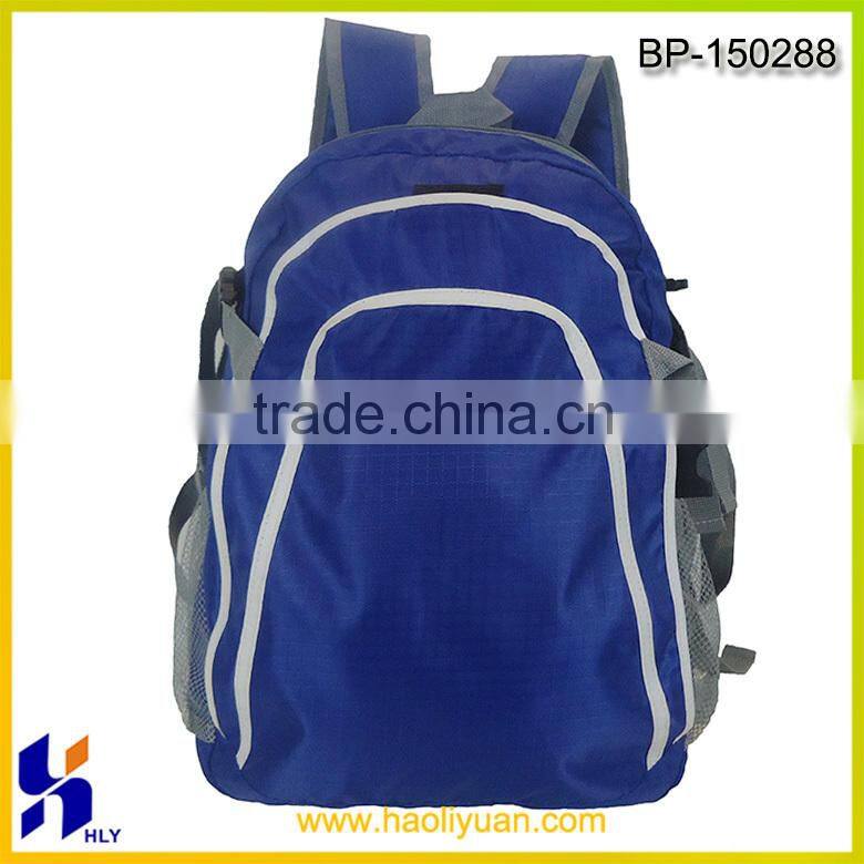 2015 Promotion backpack with diaper changing pad backpack