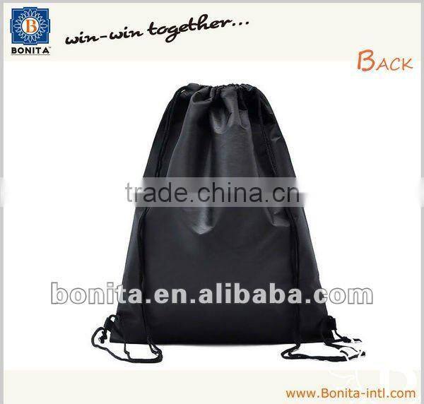 Fashion polyester cheap fabric drawstring shoe bag,dust bags