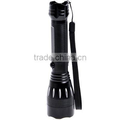 18650 rechargeable battery flashlight with car plug chargers