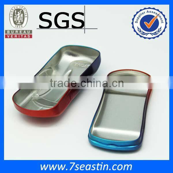 gift packing tin with car shape for candy