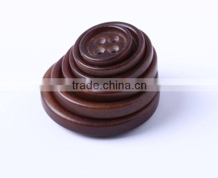 Custom Sets of Dignified Matte Finish Blue Buffalo Horn Jacket Buttons