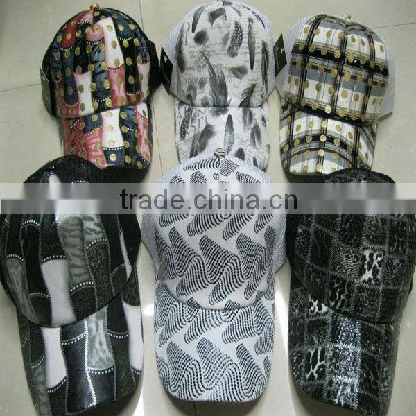 wholesale custom cotton 6 panels floral promotional baseball caps and hats