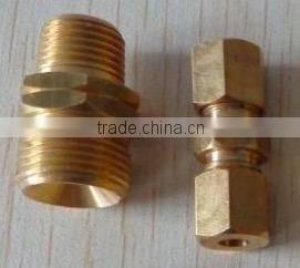 New style excellent quality brass pipe reducing nipple fitting