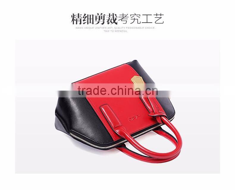 fashion trendy leather famous brand handbags women tote bags wholesale