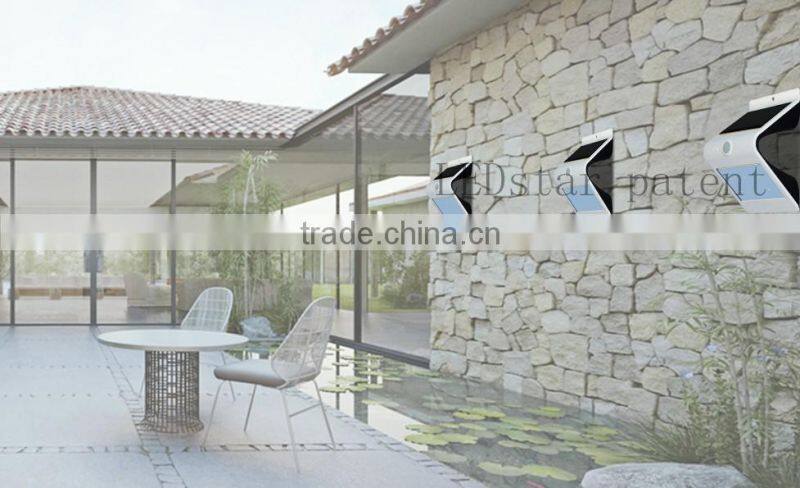 3.7v solar light 1200mA patent design wireness