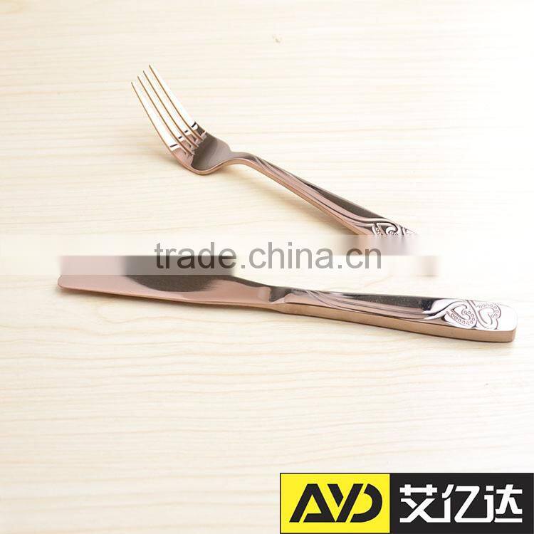 Forged Flatware! gold plated flatware wholesale