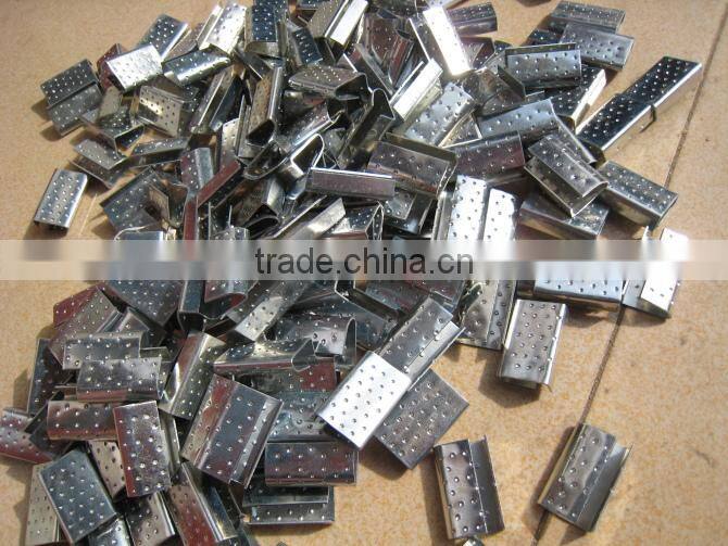 High quality Packing steel seal/ Strapping Seal buckle/metal packing clip