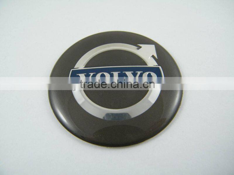Chrome Badge, custom car emblem PVC labels