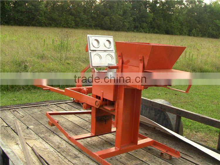 hot sale QMR2-40 manual interlocking paver&