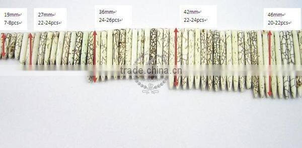 1string 15' 19-46MM white ivory TURQUOISE stone loose beads strand 3020002