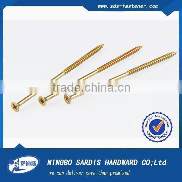 China Fastener manufacturer high quality double CSK self-tapping screw