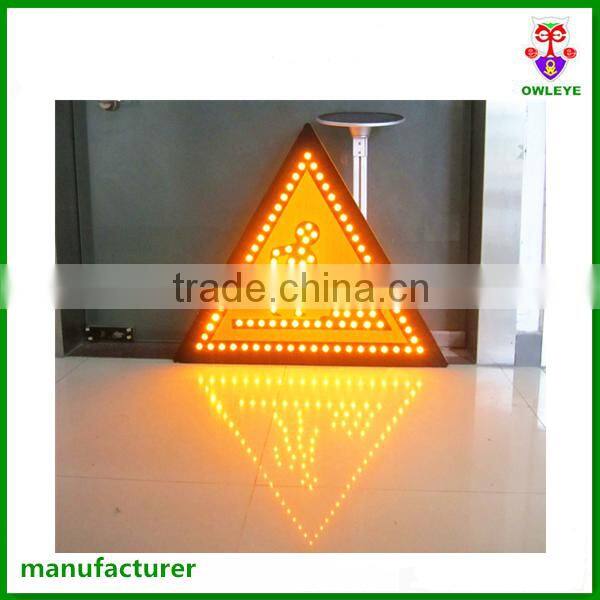 Led Flashing Traffic Signal Light,Road Construction Solar Traffic Sign