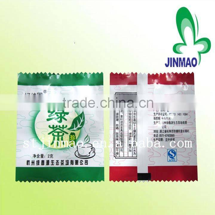 Custom design back seal printing bag with handling