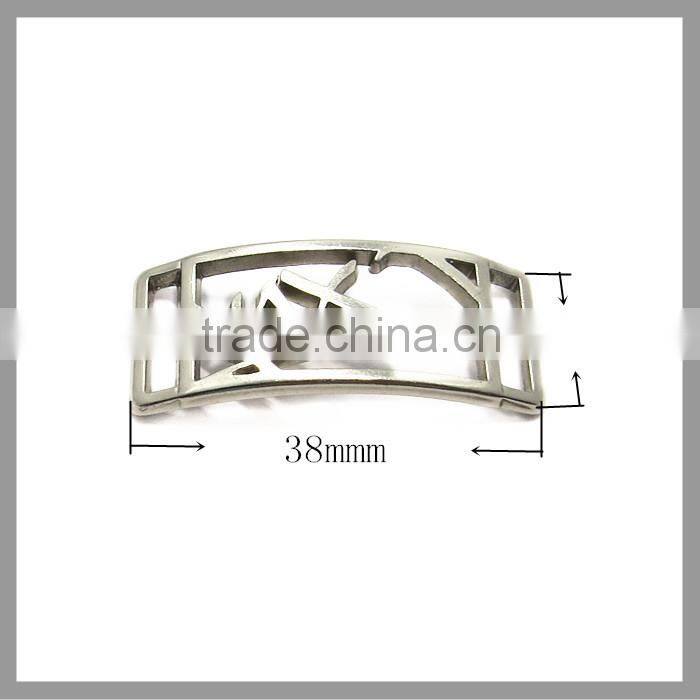 Engrave Logo Metal Custom Shoelace Charm