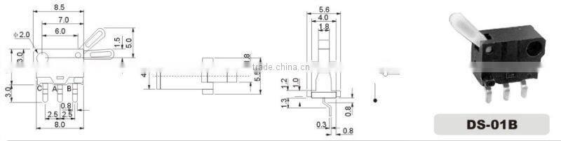 dip lever switch DS-01-B