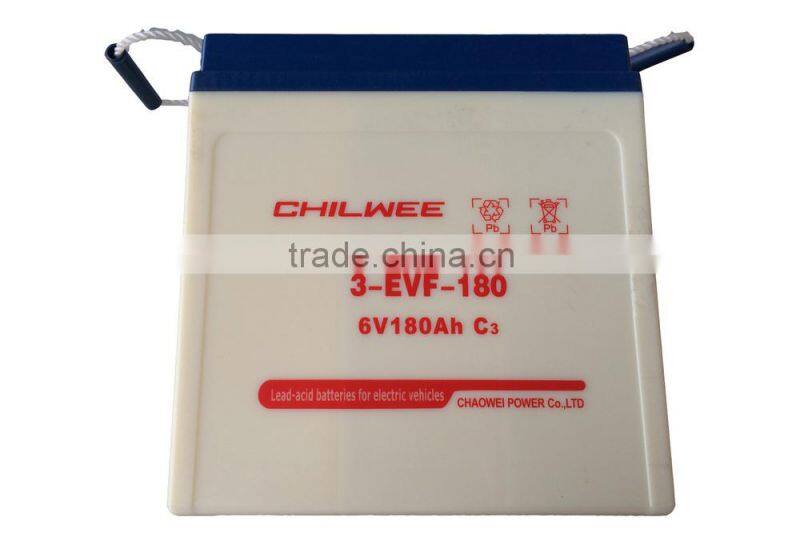 EVF Series VRLA Battery for Electric Vehicles, 6V 180Ah/3hr