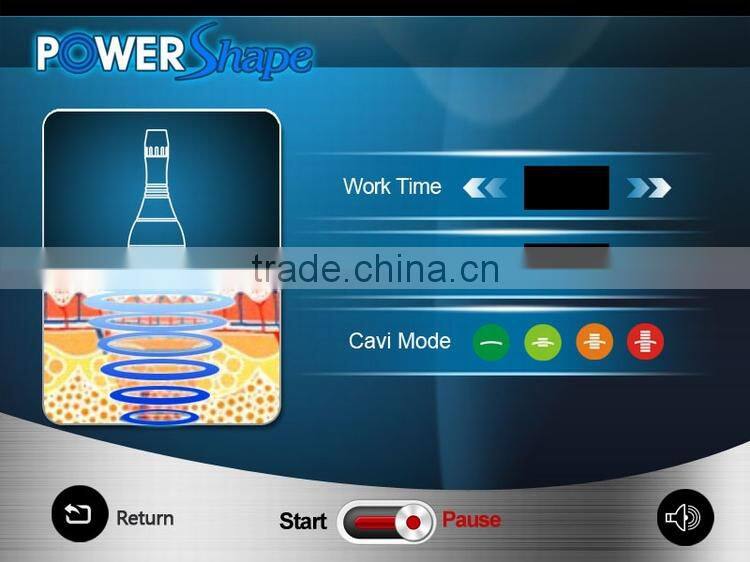 best ultrasound cavitation tripolar rf fat removal machine