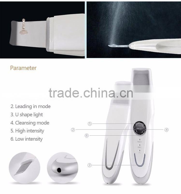 New Ultrasonic Skin Scrubber Portable Garvanic Massager China guangdong