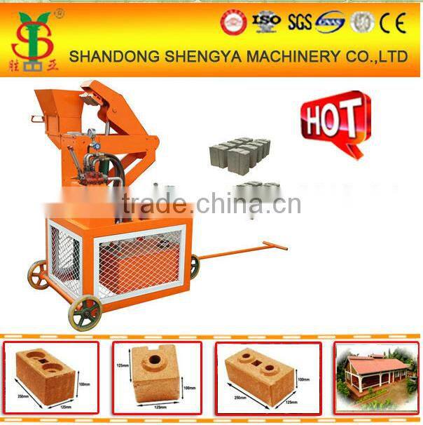 Cheap price good performance SY1-20 tanzania soil interlocking brick machine for sale industrial hydraulic clay solid blocks