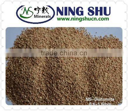 Food grade calcine diatomite/ diatomaceous earth in filtering