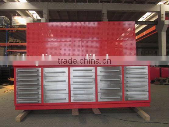 Heavy duty industrial workbench tool cabinet