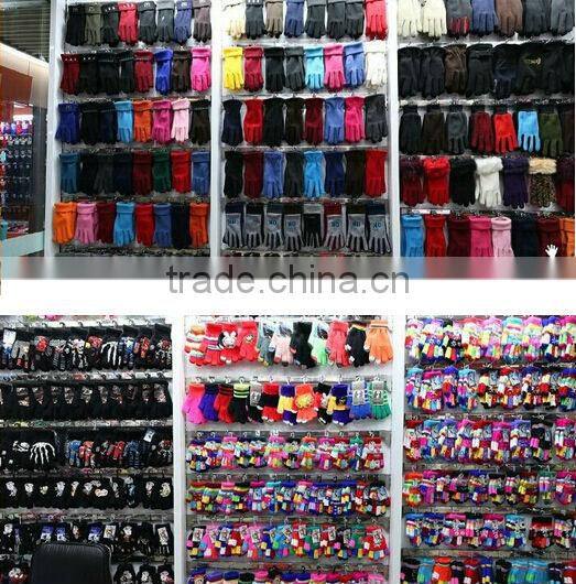 Fashion spell color smartphone touch screen gloves