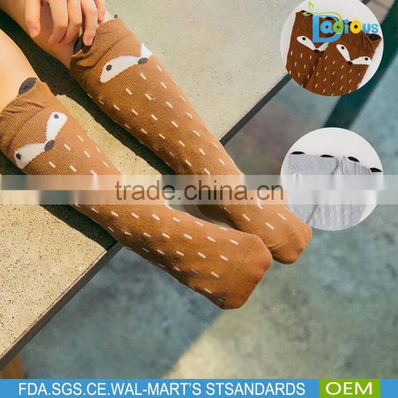 Amazon Hot Selling High Quality Child socks Kids sock wholesale Cotton Knee High Socks