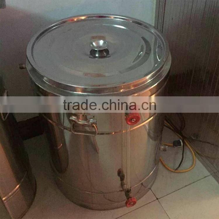 holding honey tank/barrel food grade stainless steel honey processing machine electric honey tank