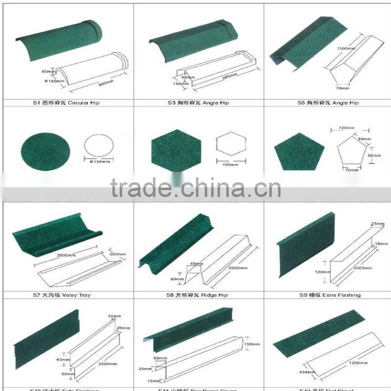 high quality selling well beautiful and colorful panel roofing materials