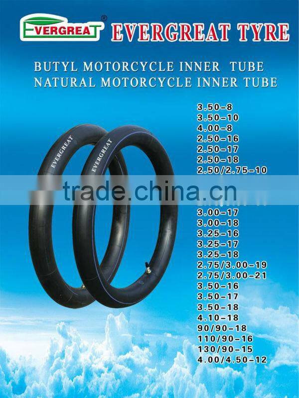 motorcycle tire and inner tube